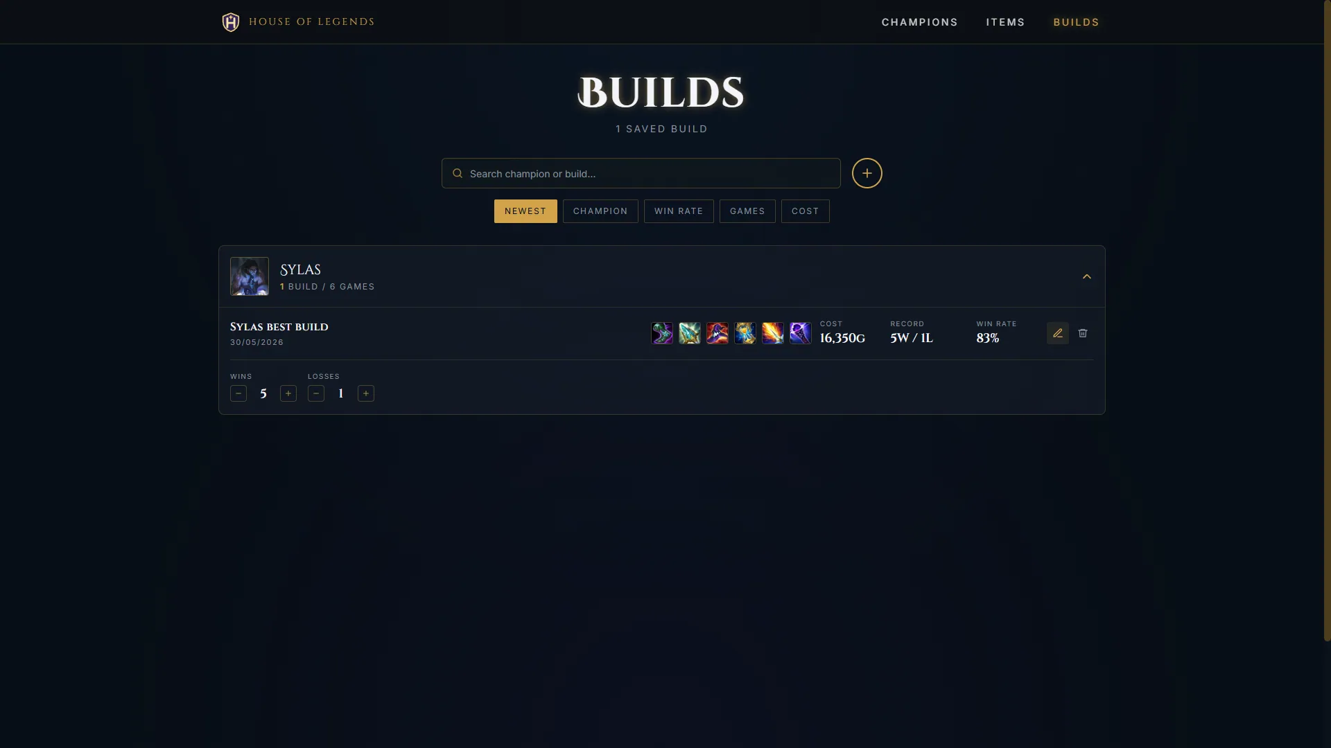 Screenshot 5 of 6 of House of Legends