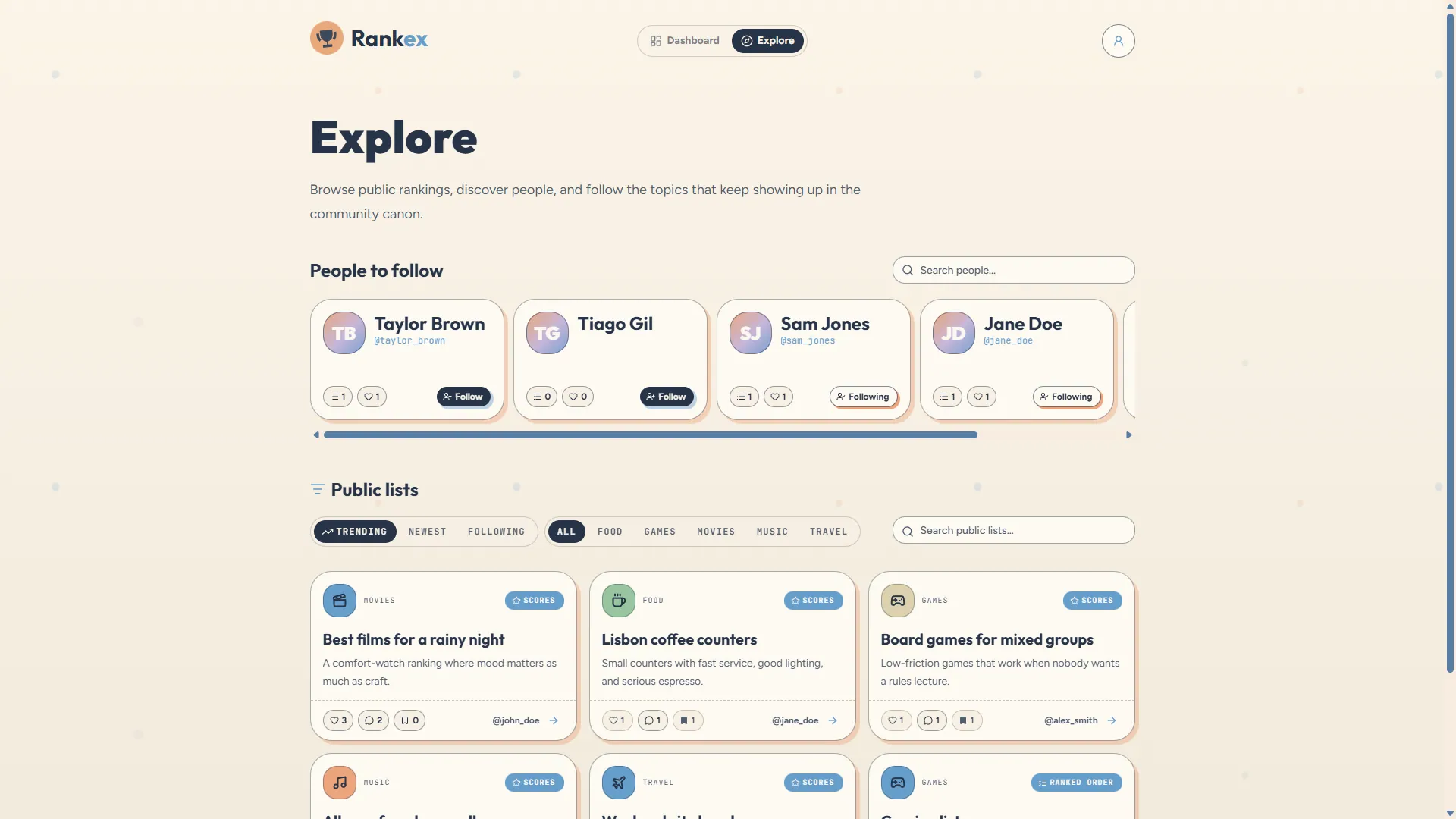 Screenshot 3 of 4 of Rankex