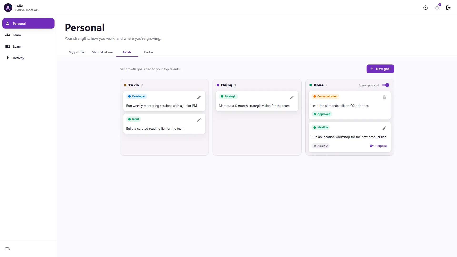 Screenshot 3 of 7 of Talio